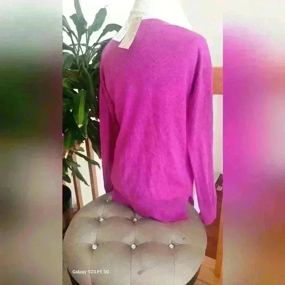 NWT Banana Republic XS pink sweater - Picture 4 of 9